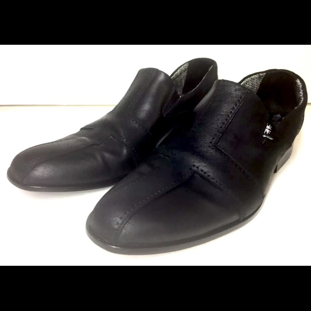 Tuk Mens Shoe Black Size 9 Mens Slip On Loafer